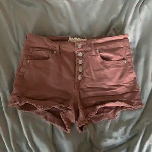 Dusty rose Jean shorts!